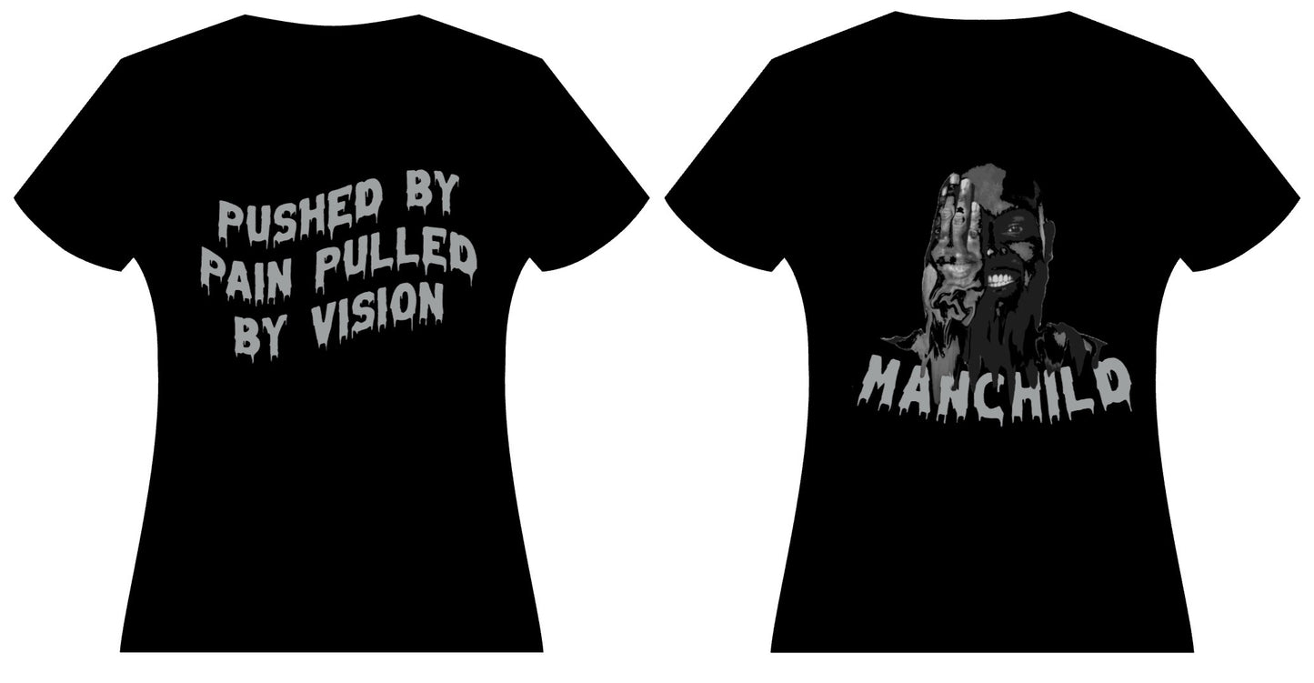 Pushed By Pain Pulled By Vision (Grey)